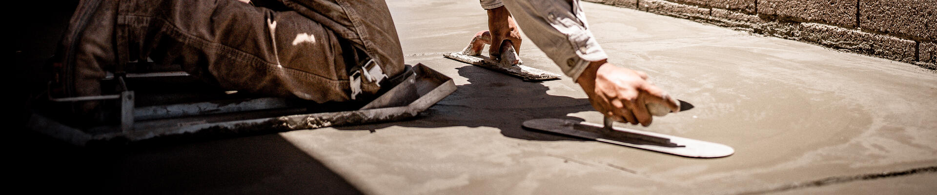 Smooth finished concrete flatwork in Yuma AZ